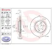 Brembo Jarrulevy 09.E776.11