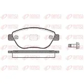 REMSA Jarrupalat Etu, 0859.10 - Citroen - C4, C3. Peugeot - 307, 207. Fiat - Doblò, Idea