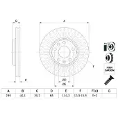 Bosch Jarrulevy 0 986 479 E77