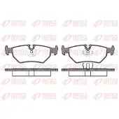 REMSA Jarrupalat Taka, 0265.10 - Jaguar - Xk-serie, Xj, Xj xj40, Xj x300, Xj x308, Xjs