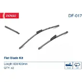 Denso Pyyhkijänsulka DF DF-017, 600/400mm, Edessä, 2 Kappale