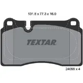 Textar Jarrupalasarja (4kpl), levyjarru 2409803