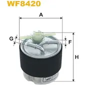 WIX FILTERS Polttoainesuodatin WF8420