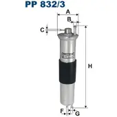 FILTRON Polttoainesuodatin PP 832/3