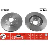 TRW Jarrulevy (1kpl) DF2658