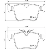 Brembo Jarrupalasarja (4kpl), levyjarru P 36 037