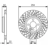 Bosch Jarrulevy (1kpl) 0 986 479 A69