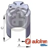 AUTOFREN SEINSA Mäntä, jarrusatula D025629
