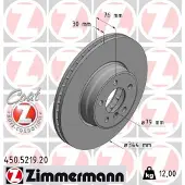 ZIMMERMANN Jarrulevy (1kpl) 450.5219.20