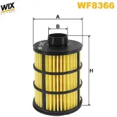 WIX FILTERS Polttoainesuodatin WF8366