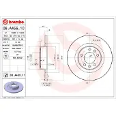 Brembo Jarrulevy (1kpl) 08.A456.11
