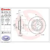Brembo Jarrulevy 09.C175.11