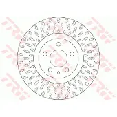 TRW Jarrulevy (1kpl) DF6522