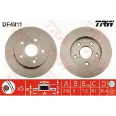 TRW Jarrulevy (1kpl) DF4811