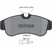 Textar Jarrupalasarja (4kpl), levyjarru 2154601