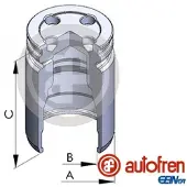 AUTOFREN SEINSA Mäntä, jarrusatula D025241, takana