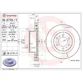 Brembo Jarrulevy (1kpl) 09.E778.11