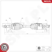 ESEN SKV Vetoakseli 40SKV059