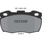 Textar Jarrupalasarja (4kpl), levyjarru 2151901