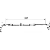 Bosch Vaijeri, seisontajarru 1 987 482 302
