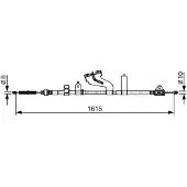Bosch Vaijeri, seisontajarru 1 987 482 656