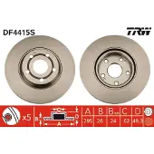 TRW Jarrulevy (1kpl) DF4415S