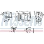 Nissens Kompressori, ilmastointilaite 890663