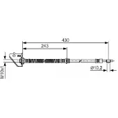Bosch Jarruletku 1 987 481 B30