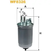 WIX FILTERS Polttoainesuodatin WF8326