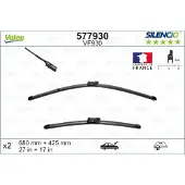 Valeo Pyyhkijänsulka Silencio VF930, 680/425mm, Edessä, 2 Kappale