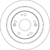 TRW Jarrulevy (1kpl) DF6526