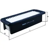Knecht Ilmansuodatin LX 3154
