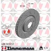 ZIMMERMANN Jarrulevy (1kpl) 400.3693.52