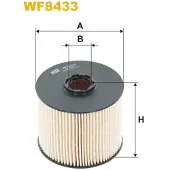WIX FILTERS Polttoainesuodatin WF8433