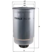 Knecht Polttoainesuodatin KC 90