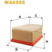 WIX FILTERS WA6595 Renault ilmansuodatin