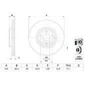 Bosch Jarrulevy (1kpl) 0 986 479 E62
