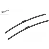 Bosch Aerotwin A824S Tuulilasinpyyhkimet, Pyyhkijänsulat, Flatblade, 2 - Ford - Kuga