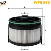 WIX FILTERS Polttoainesuodatin WF8542