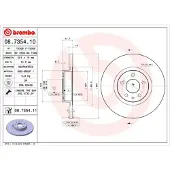 Brembo Jarrulevy (1kpl) 08.7354.11