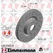 ZIMMERMANN Jarrulevy (1kpl) 400.5502.20