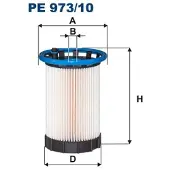 FILTRON Polttoainesuodatin PE 973/10