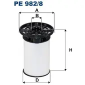 FILTRON Polttoainesuodatin PE 982/8