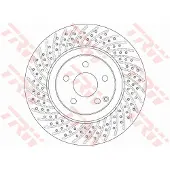 TRW Jarrulevy (1kpl) DF6433S