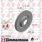 ZIMMERMANN Jarrulevy (1kpl) 440.3133.20