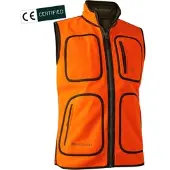 Deerhunter Gamekeeper Reversible Fleece Vest Men Safety Orange S