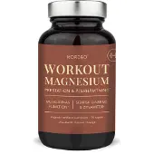 Nordbo Workout Magnesium 90 kaps. ravintolisä
