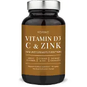 Nordbo D3 C-vitamin & Zink 90 st