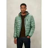 Blauer for man. 26SBLUC03177 Wave Jacket green (M), Casual, Polyester