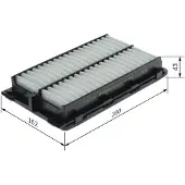 Bosch Ilmansuodatin F 026 400 827